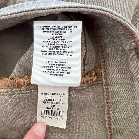 Pilcro and the Letterpress Serif Zipper Skinny Pants Jeans - Picture 7 of 15